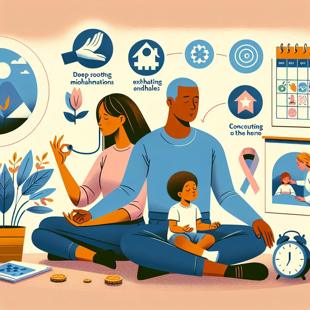 مدیریت خشم والدین در مقابل کودکان مبتلا به اختلال نقص توجه و بیشفعالی (ADHD): راهکارها و منابع تصویر راهکارهای مدیریت خشم والدین شامل تکنیکهای آرامسازی و تمرینات ذهنآگاهی