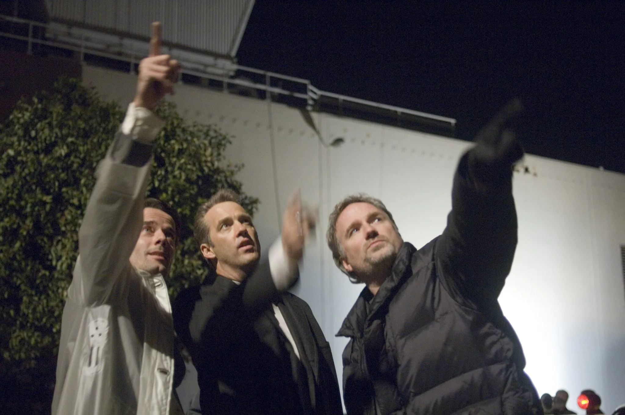 Anthony Edwards and David Fincher in Zodiac (2007)